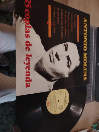 Vinilo Antonio Molina - 25 Coplas de Leyenda