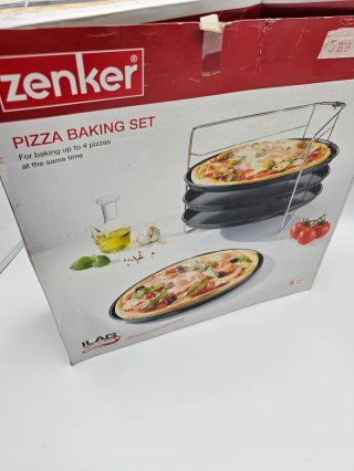 Set 3 Bandejas Pizza Zenker