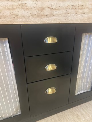Tiradores dorados para muebles