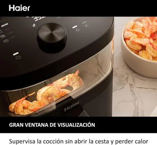 Freidora de Aire Haier con Accesorios