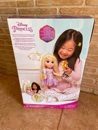 Muñeca Disney Princess Rapunzel Hair Glow
