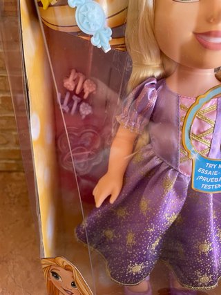 Muñeca Disney Princess Rapunzel Hair Glow