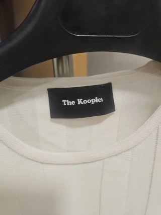 Vestido The Kooples blanco T1 (XS)