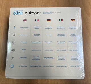 Sistema de Vigilancia, Blink Outdoor, 3 Cámaras