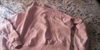 Sudadera New Balance Rosa con Cremallera