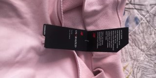 Sudadera New Balance Rosa con Cremallera