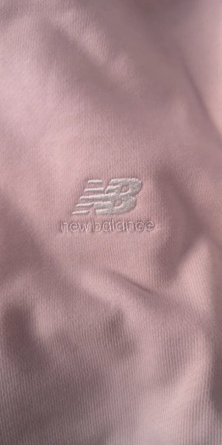 Sudadera New Balance Rosa con Cremallera