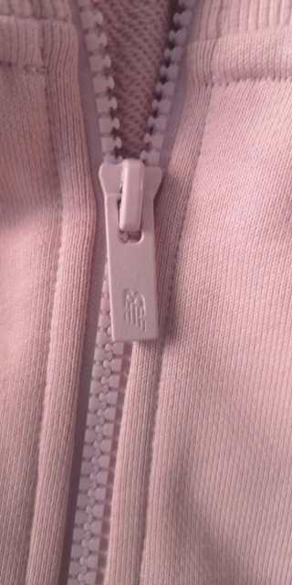 Sudadera New Balance Rosa con Cremallera