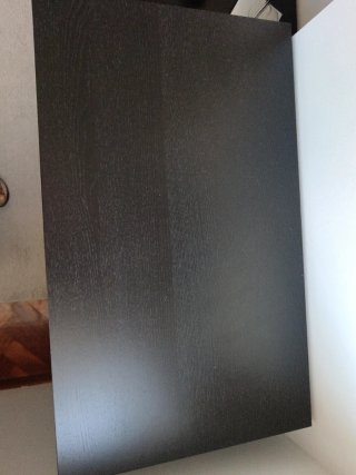 Cómoda Malm Ikea Negra/Marrón