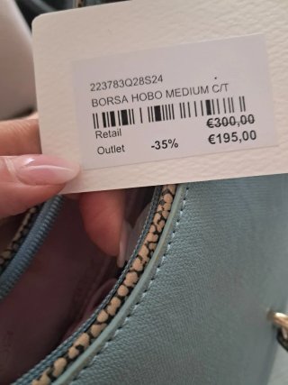 Borsa Borbonese Azzurra