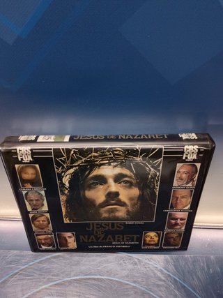 película, VHS, JESUS DE NAZARETH , ESTUCHE DOBLE , FRANCO ZEFFIRELLI, 1977, buscada