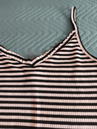 Conjunto top tirantes y shorts efecto piel