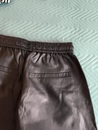 Conjunto top tirantes y shorts efecto piel