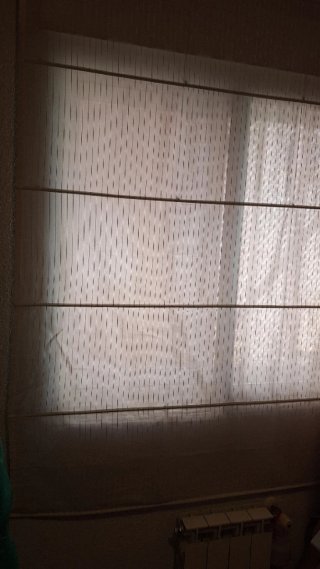 Estor Ikea 140x170 cm Blanco/Beige Regalo otro