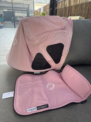 Capota ventilada Bugaboo Rosa y cubre capazo