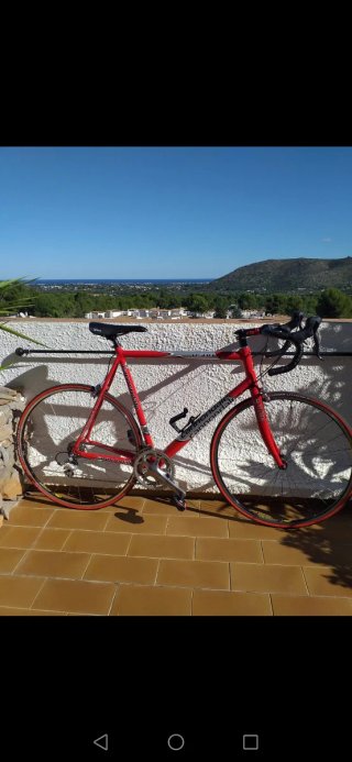 Bicicleta Cannondale CAAD5 R500 Roja