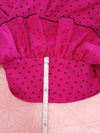 Vestido traje bata Flamenca Rociera talla 12 aprox