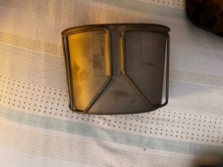 Cantimplora militar con cubilete y funda