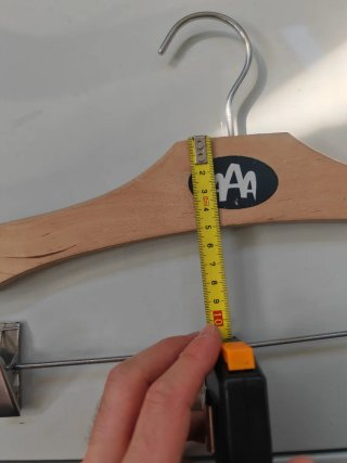 45 grucce legno con molletta