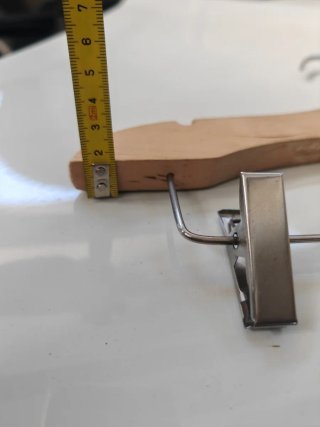 45 grucce legno con molletta