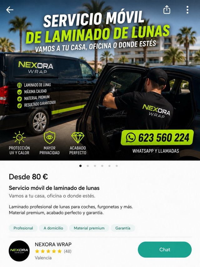Tintado de Lunas a Domicilio | Valencia y Alrededo