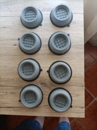 Soportes antivibración para lavadora