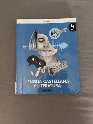 Libro Lengua Castellana y Literatura 4 ESO, Geniox