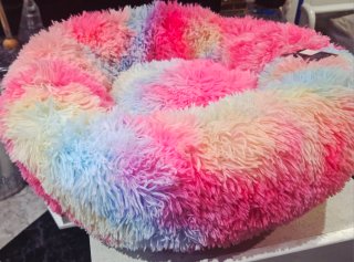Cama MULLIDA 70x70x25cm t.INTENSOS+juguete32x19x12