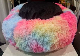 Cama MULLIDA 70x70x25cm t.INTENSOS+juguete32x19x12
