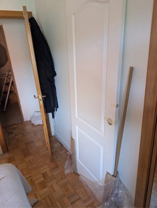 Puerta corredera Praga Blanco Leroy Merlin