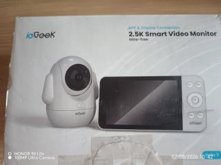 Cámara Vigilabebés iGeek 2.5K Wire-free