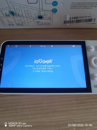 Cámara Vigilabebés iGeek 2.5K Wire-free