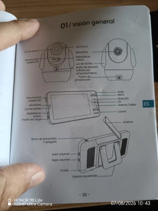 Cámara Vigilabebés iGeek 2.5K Wire-free