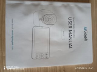 Cámara Vigilabebés iGeek 2.5K Wire-free