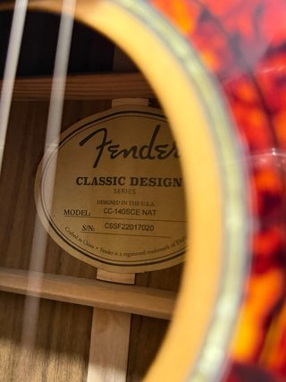 Guitarra Fender Electroacústica