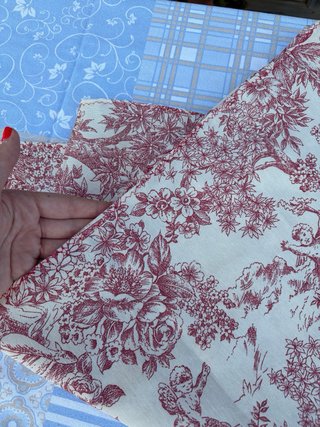 Mantel toule de youe con servilletas