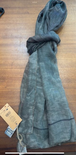 Pañuelo Anekke azul y gris