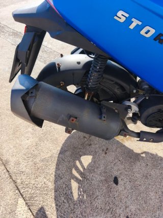 Moto Wottan Storm-T 125cc Azul