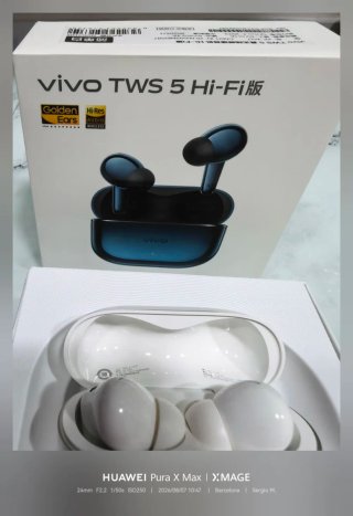 Vivo TWS 5 HiFi Auriculares Inalámbricos Blanco