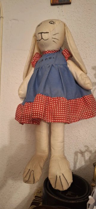 Muñeco de trapo artesanal