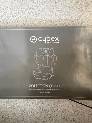 Silla coche CYBEX Platinum Q3-Fix ISOFIX