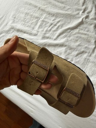 Sandalias Birkenstock Beige/Marrón