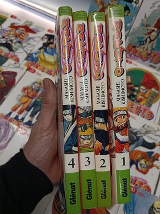 Manga: Naruto - Masashi Kishimoto. Nº 1 al 30. Glénat, 2002.