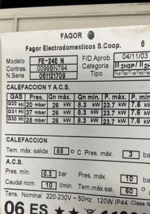 FAGOR FE 24 E N