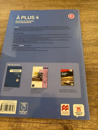 Libros Francés À Plus 4 B1 (2)