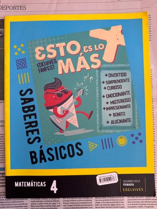 Matemáticas 4 Saberes Básicos