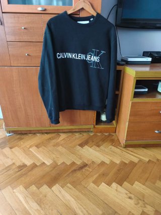 Sudadera Calvin Klein Jeans Negra