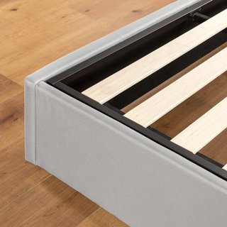 Canapé abatible 90cm con cabecero gris