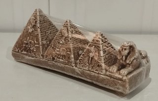 Figuras Egipto: Esfinge, Gato y Pirámides