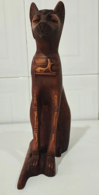 Figuras Egipto: Esfinge, Gato y Pirámides